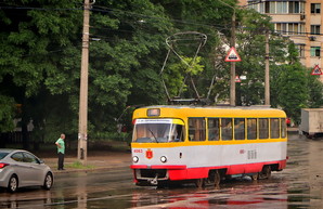 В Одессе произошло сразу две трамвайных аварии за день