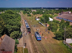 Ретро-поезд под паровозом на узкоколейке в Гайвороне: возобновится ли движение по узкой колее (ВИДЕО)