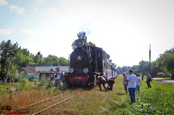 Ретро-поезд под паровозом на узкоколейке в Гайвороне: возобновится ли движение по узкой колее (ВИДЕО)