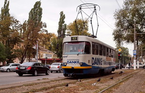 В Одессе депутат обещает надолго прекратить движение трамваев на Фонтан