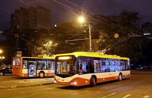 В Одессе сегодня часть троллейбусов будет ходить до полуночи