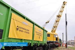 На Одесской железной дороге начали электрифицировать линию в Черкассы