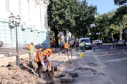 В Одессе заканчивают ремонт Украинского театра (ФОТО)
