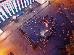 В Одессе вспомнили погибших украинских бойцов (ФОТО, ВИДЕО)