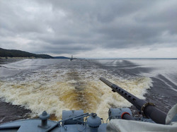 В Одессу вернулась с парада в столице катерная группа военного флота