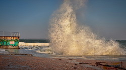 В Одессе можно увидеть первый осенний шторм на море (ФОТО, ВИДЕО)