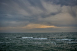 В Одессе показали осеннее море (ФОТО)