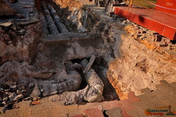 В Одессе раскопали Александровский проспект: ремонтируют теплотрассу (ФОТО)