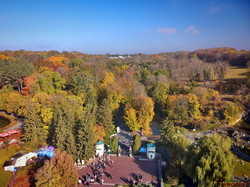 Как выглядит золотая осень в самом красивом парке Украины (ФОТО, ВИДЕО)