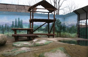 В одесском зоопарке открыли игровую зону для медведей