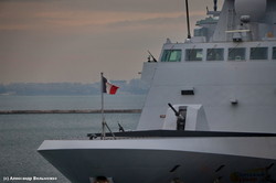 В Одессу пришел новейший французский фрегат с дальнобойными ракетами (ФОТО, ВИДЕО)