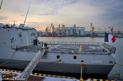 В Одессу пришел новейший французский фрегат с дальнобойными ракетами (ФОТО, ВИДЕО)