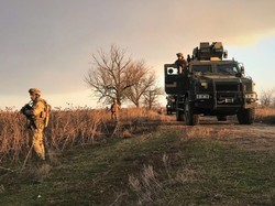 В Одесской области прошли учения морской пехоты