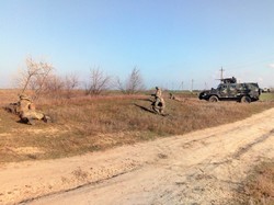 В Одесской области прошли учения морской пехоты