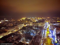 Удивительная зимняя Одесса с высоты (ФОТО, ВИДЕО)