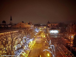 Удивительная зимняя Одесса с высоты (ФОТО, ВИДЕО)