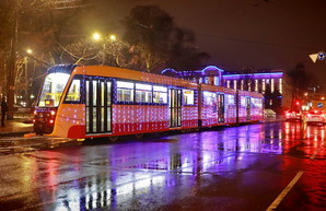 Каким будет парад рождественских трамваев в Одессе