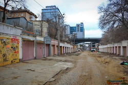 В Одессе начали бетонировать Деволановский спуск (ФОТО)