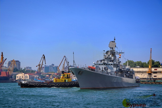Как будут ремонтировать флагман ВМС Украины