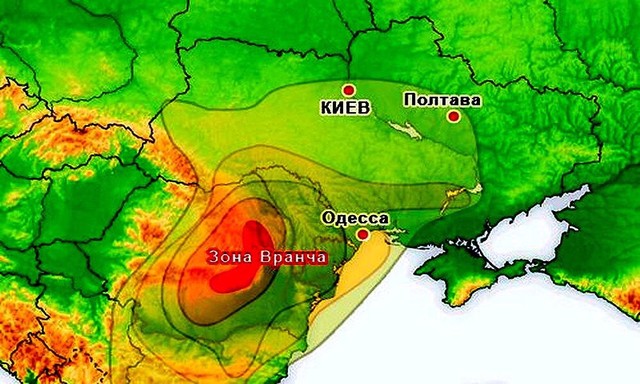 До Одесской области дошло землетрясение из Румынии