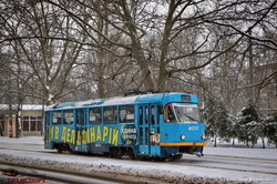 В Одессе снег не смог остановить транспорт (ФОТО, ВИДЕО)