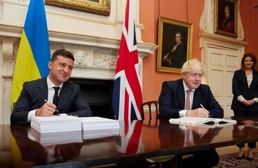 О чем говорили премьер Великобритании с президентом Украины