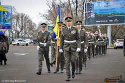 Как в Одессе флаг Украины поднимали (ФОТО, ВИДЕО)
