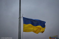 Как в Одессе флаг Украины поднимали (ФОТО, ВИДЕО)