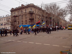 Как в Одессе прошел украинский марш за мир восемь лет назад (ФОТО)