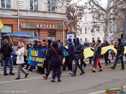 Как в Одессе прошел украинский марш за мир восемь лет назад (ФОТО)