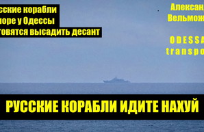Военные корабли России появились на рейде Одессы (ВИДЕО)