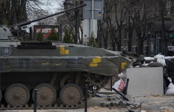 В центре Одессы появилась украинская бронетехника (ФОТО, ВИДЕО)