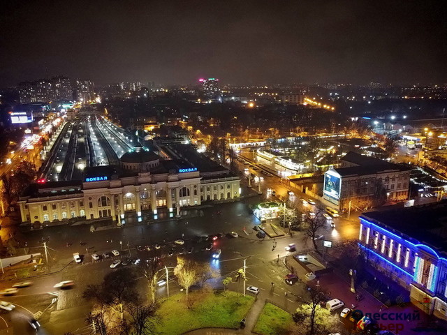 В центре Одессы отключили свет