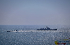 В Одессе проходят военно-морские учения (ВИДЕО)