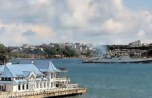 В Черном море остаются крупные силы русского флота (ВИДЕО)