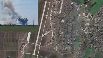 У Криму атаковано військову авіабазу окупантів під Симферополем (ВІДЕО)