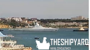 Один з російських кораблів притягнули у Севастополь на буксирі пошкодженим (ВІДЕО)
