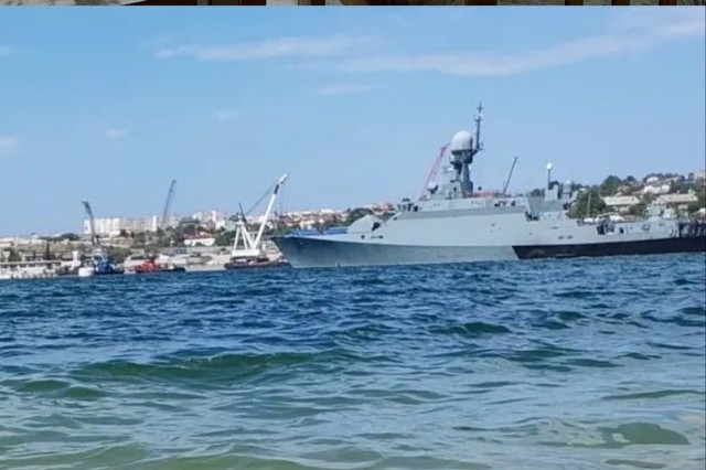 Лише один ракетний корабель росії загрожує обстрілом Одесі (ВІДЕО)