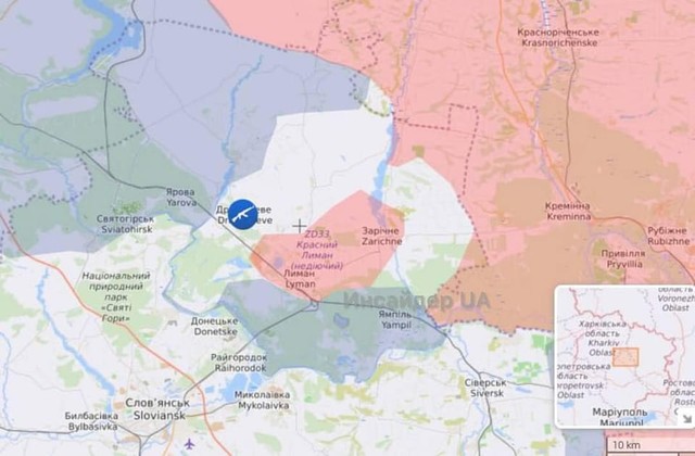 Українські війська звільнюють місто Лиман: росіяни у котлі (ВІДЕО)