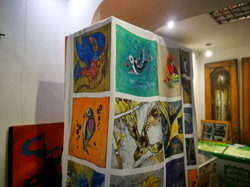 В Одесі відкрилася художня виставка для допомоги захисникам України (ФОТО)