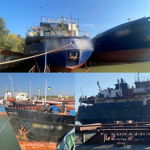 Україна передала до однієї з судноплавних компаній 9 конфіскованих у росії суден