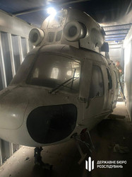 В Одесі знайшли вертоліт в контейнері