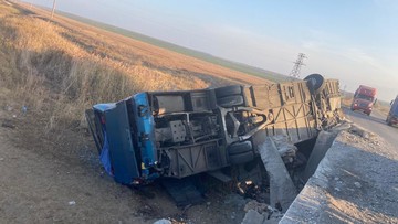 В Одеській області сталася аварія з пасажирським автобусом