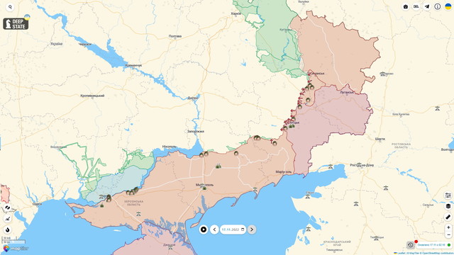 Бойові дії 17 листопада: удар по Одеській області (ВІДЕО)