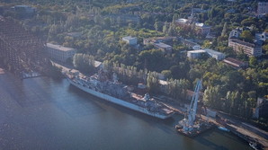 В Одесі міністр оборони розповів про майбутню долю недобудованого українського ракетного крейсера