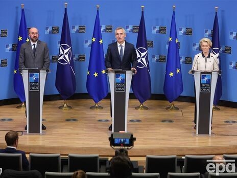НАТО і Євросоюз підписали декларацю. про співпрацю