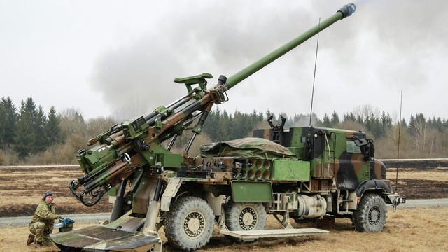 Франція надає Україні чергову партію артилерійських установок