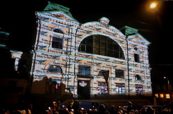 В Одесі показали світлові картини на пам'ятках архітектури (ВІДЕО)