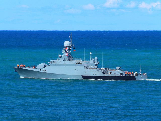Флот росії у Чорному морі демонструє готовність до удару