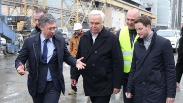 Одеський порт відвідав міністр транспорту Франції